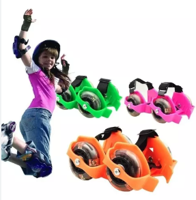 Vista 2 de RUEDA DE ZAPATOS PARA NIÑOS - COLOR: NARANJA